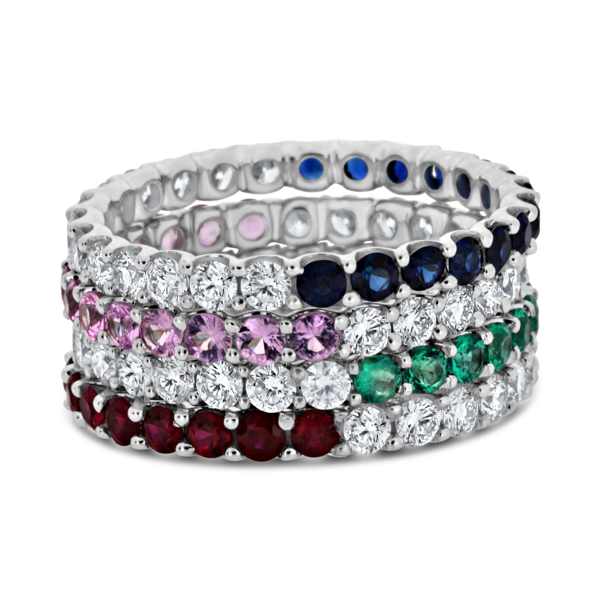 Half & Half- Color and Diamond