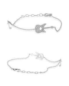Diamond Guitar Bracelet