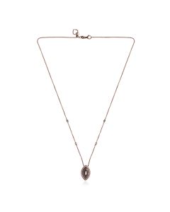 Marquise Champagne Diamond Necklace