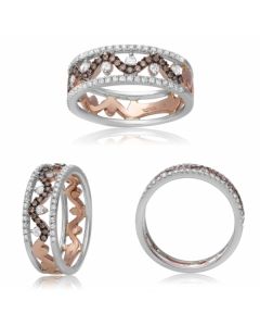 Champagne Diamond Ring