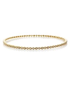 Round Diamond Bangle