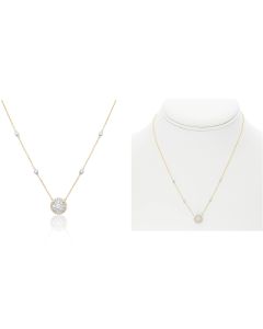 Round Diamond Necklace