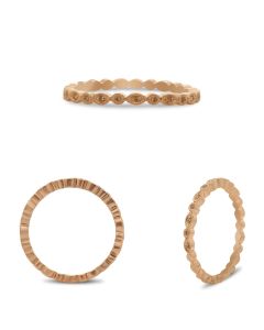 Marquise & Dot Pink Diamond Band