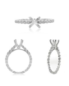 Geometric Four Prong Engagement Setting