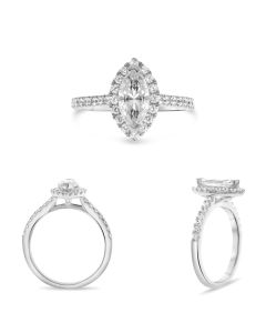 Two Prong Engagement Ring