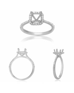 Cushion Diamond Ring