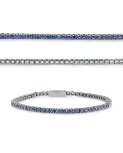 Round Sapphire Bracelet