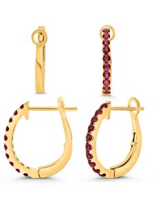 Ruby Earring