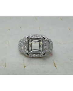 Cushion Diamond Ring