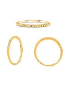 Fancy Yellow Diamond Ring