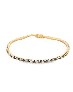 2-Carat White Diamond Tennis Bracelet
