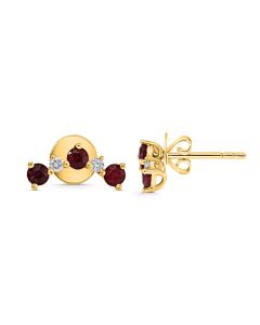 Ruby Earring