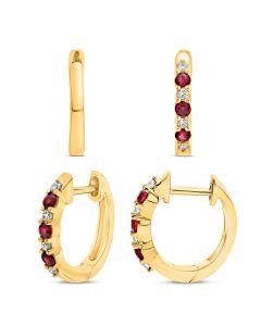 Ruby Earring