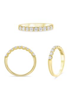 9 STONE SHARED PRONG